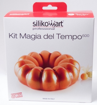 Silicone Cake Mold - Kit Magia del Tempo - SilikoMart at sweetART